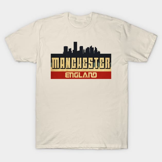 Manchester Vintage UK Manchester Uk T Shirt TeePublic
